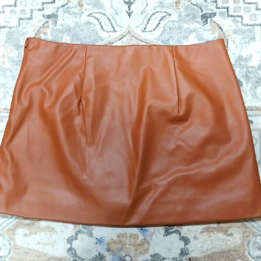 A New Day light brown skirt
